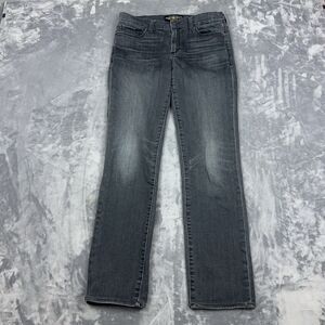 Lucky Brand Jeans Women's Sz 6/28 Black Sweet Straight Mid Rise Stretch Denim